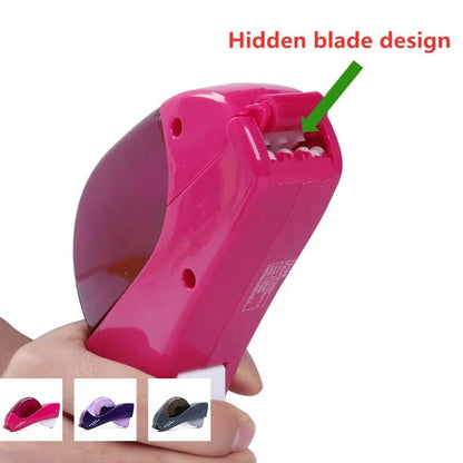 Handheld Tape Cutter with Automatic Dispenser – All-in-One Tool