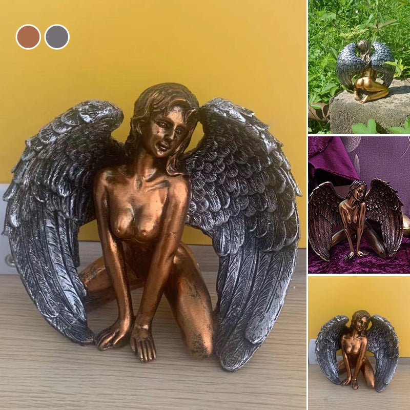 Kneeling Cloak with Wings and Hat for Women – Art Angel Design