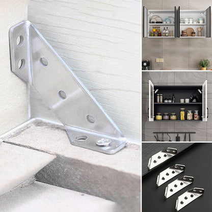 Stainless Steel Corner Bracket for Enhanced Furniture Stability