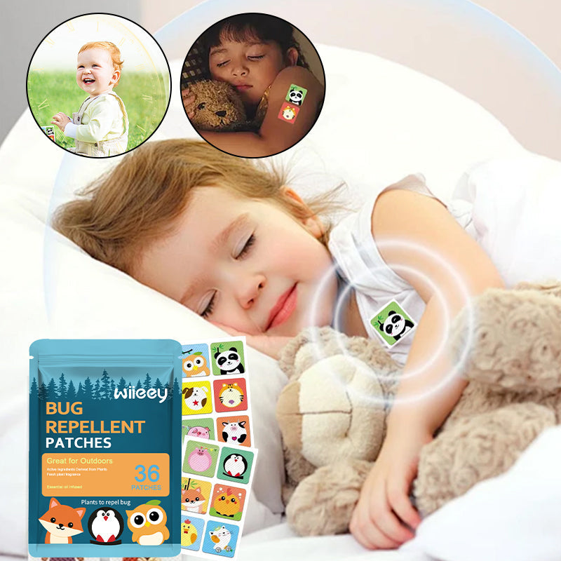 Gentle Herbal Mosquito Defense Stickers for Kids
