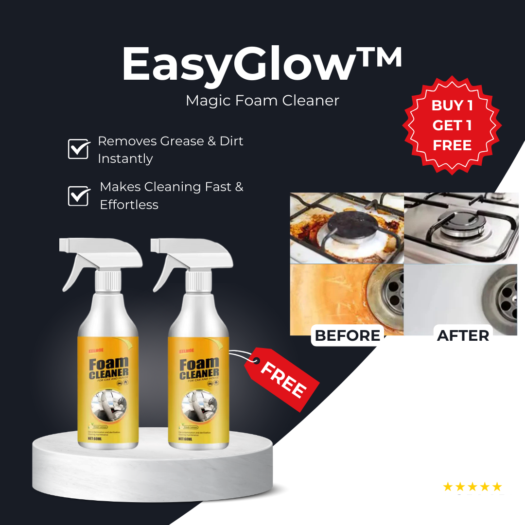 QuickClean Foam Solution | Buy One, Get One Free Today! 🔥
