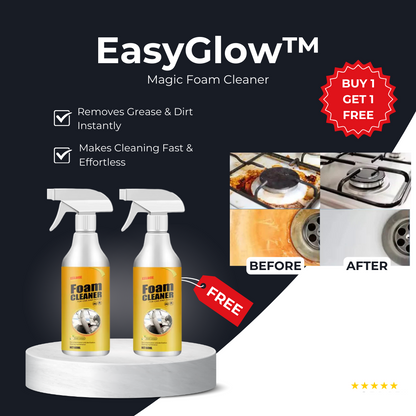 QuickClean Foam Solution | Buy One, Get One Free Today! 🔥