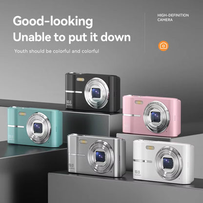 50MP 4K HD Digital Camera Ideal for Vloggers and Beginners