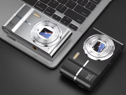 50MP 4K HD Digital Camera Ideal for Vloggers and Beginners