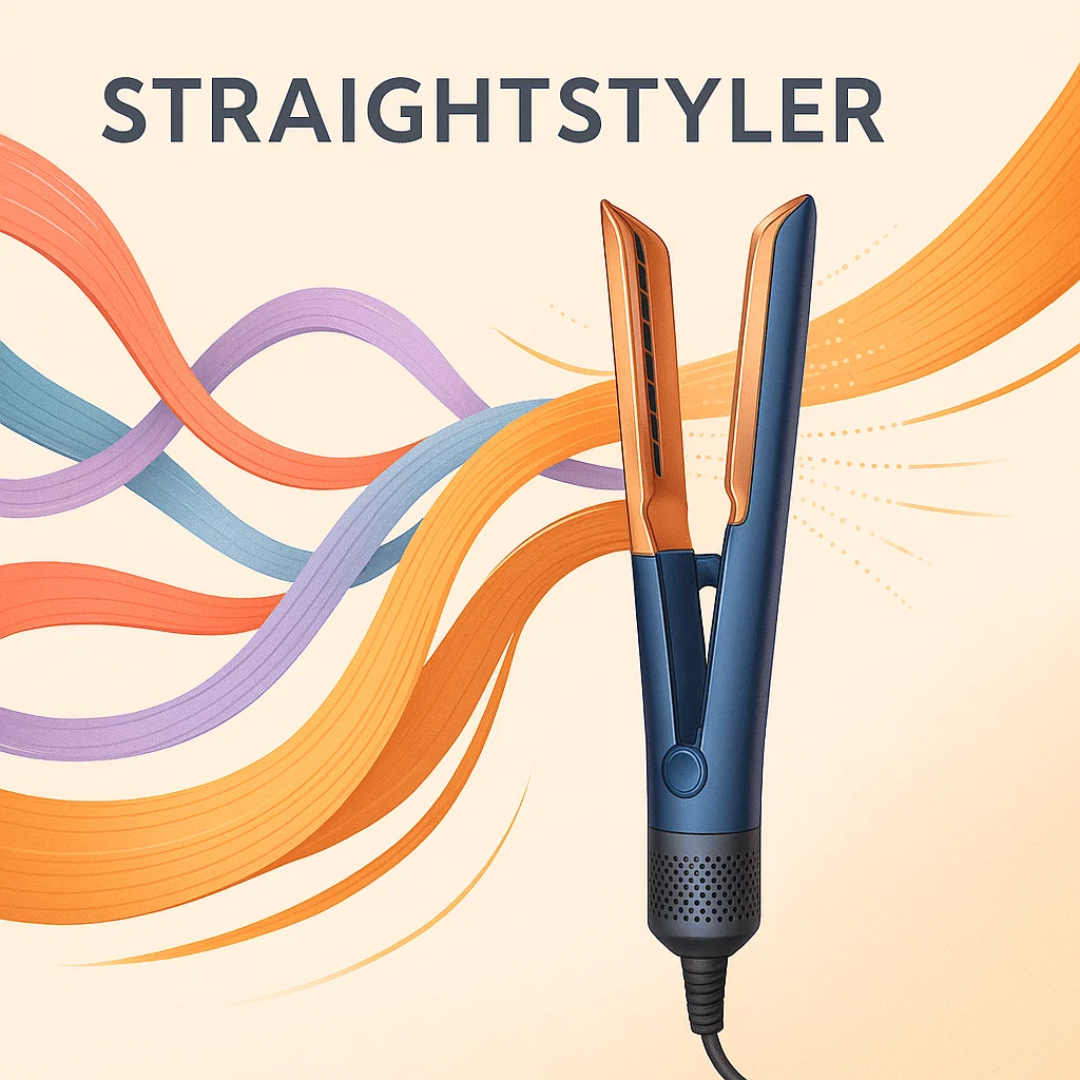 2-in-1 Hair Dryer & Straightener | SmoothGlide Elite