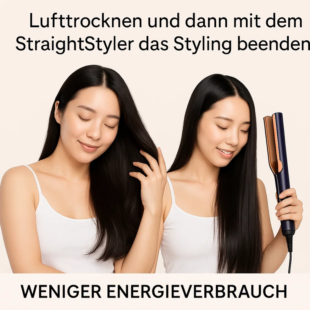 2-in-1 Hair Dryer & Straightener | SmoothGlide Elite