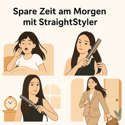 2-in-1 Hair Dryer & Straightener | SmoothGlide Elite