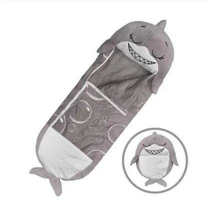 Animal-Shaped Kids' Sleeping Bag – Foldable and Portable