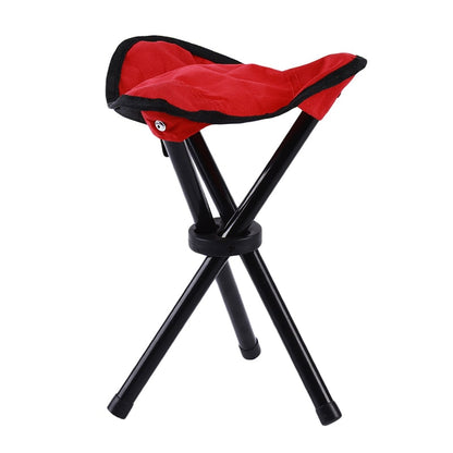 Compact Tri-Pod Folding Stool for Outdoor Adventures