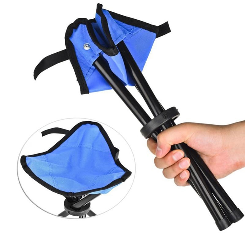 Compact Tri-Pod Folding Stool for Outdoor Adventures