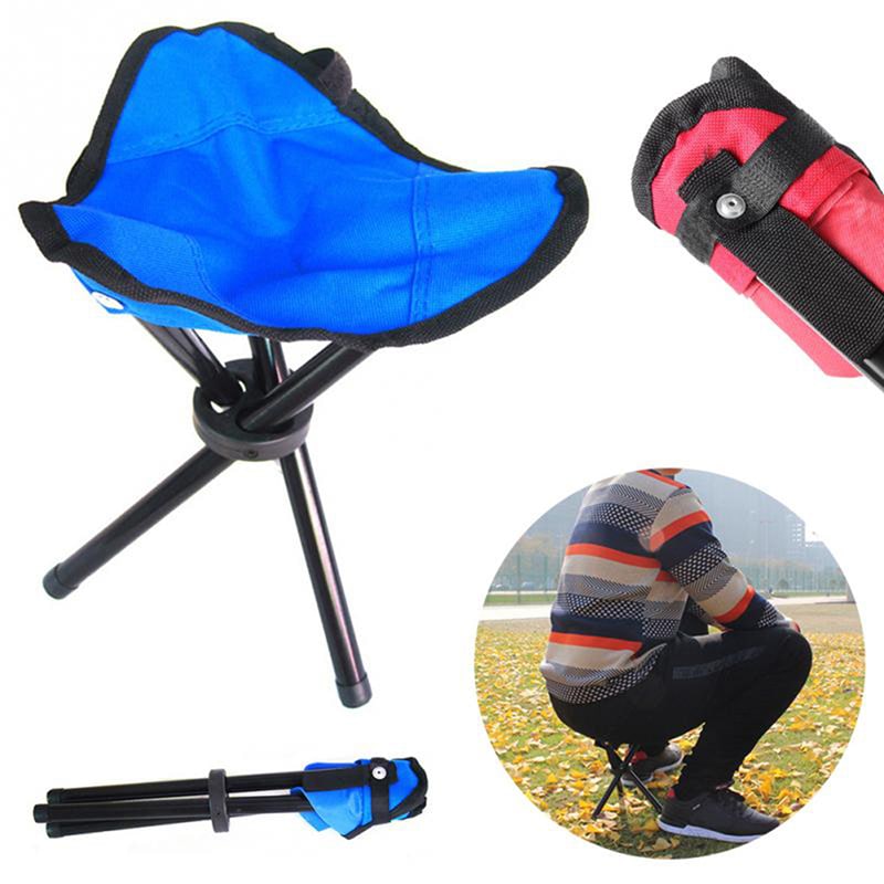 Compact Tri-Pod Folding Stool for Outdoor Adventures