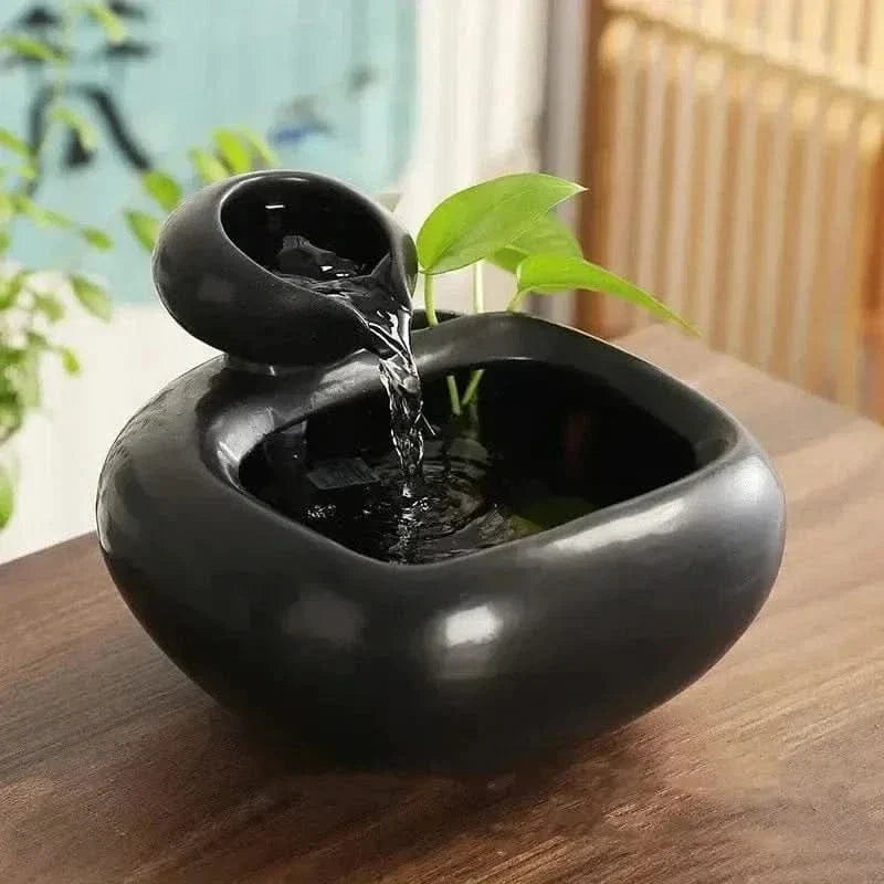 Ceramic Water Fountain for Decorative Home Use