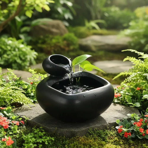 Ceramic Water Fountain for Decorative Home Use