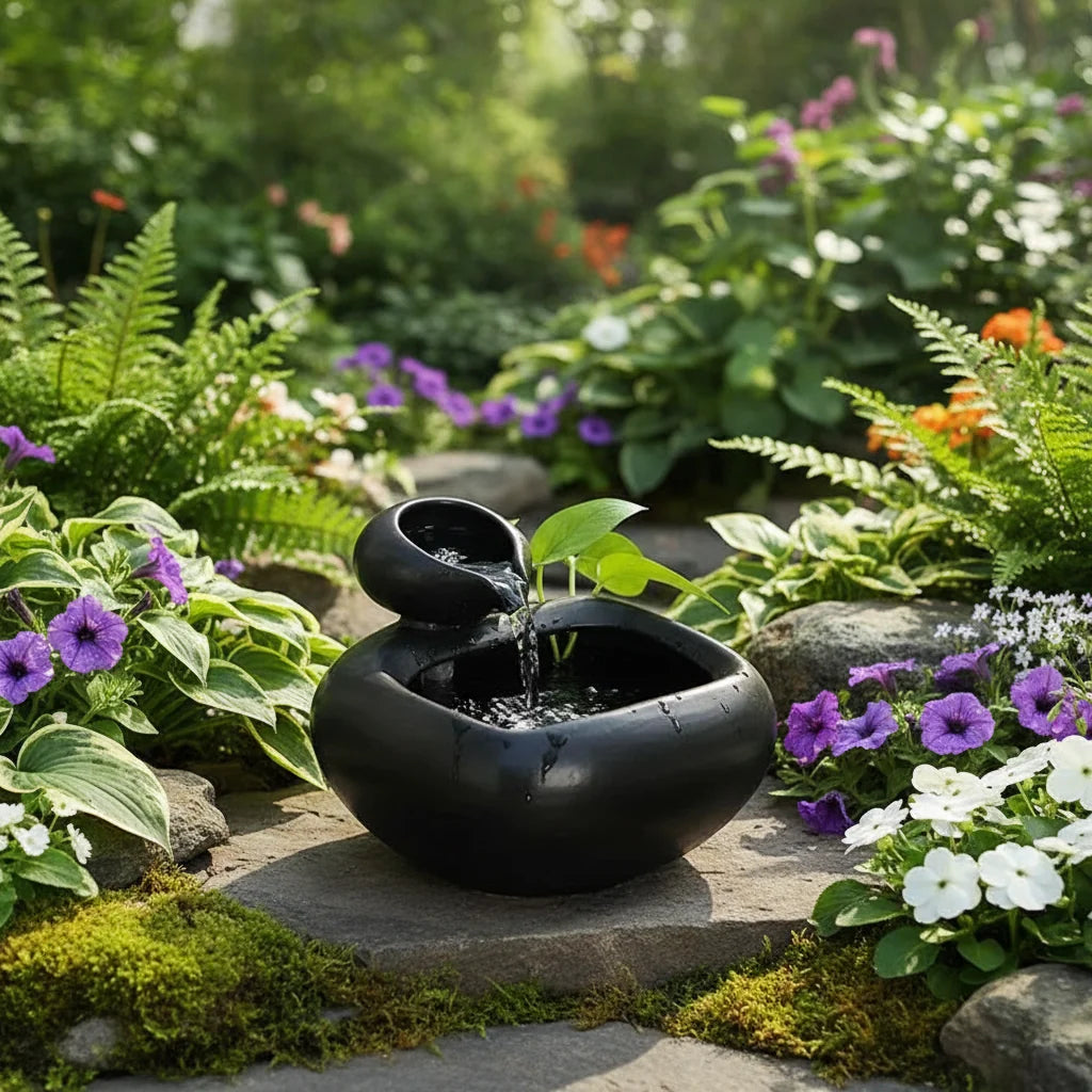 Ceramic Water Fountain for Decorative Home Use