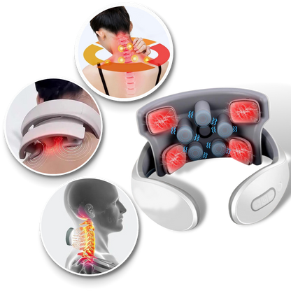 Four-Head Neck and Shoulder Relief Massager