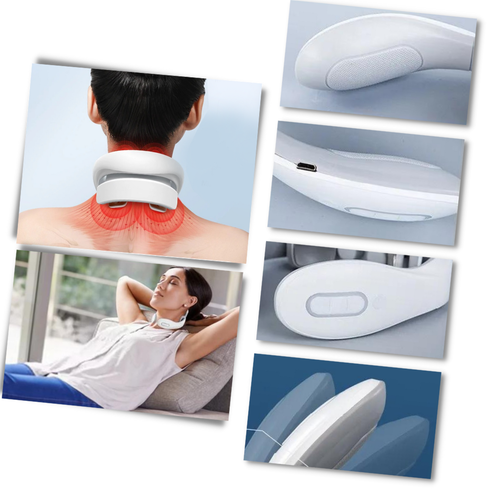 Four-Head Neck and Shoulder Relief Massager
