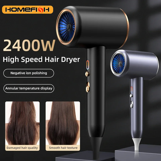2400 Professional Hair Dryer | Ionic Technology | Fast & Gentle Styling