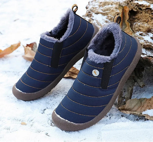 Soft and Warm Non-Slip Polar Fleece Slippers for Men – Winter Comfort