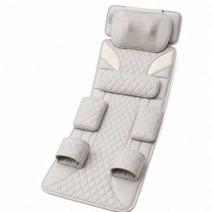 Heated Full Body Massage Mattress – Shiatsu, Air Compression & Vibration