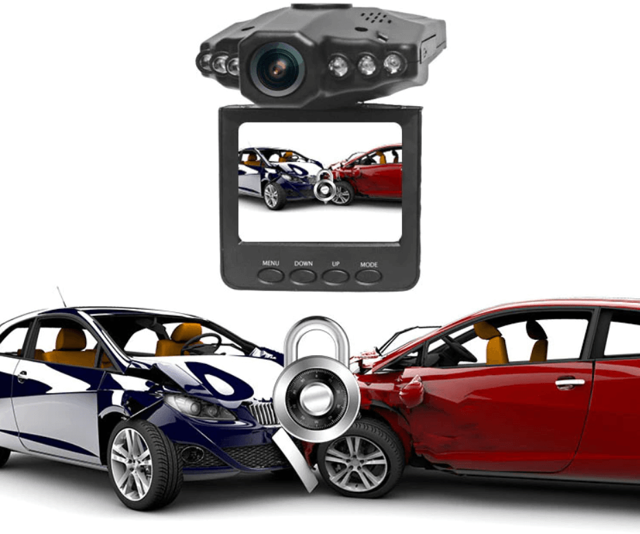 1080p Full HD Dashboard Camera with Night Vision, G-Sensor, Loop Recording, and Parking Mode for Vehicles