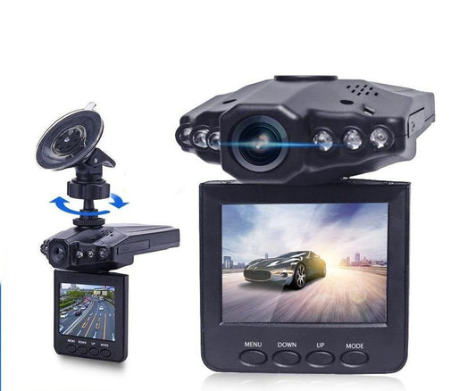 1080p Full HD Dashboard Camera with Night Vision, G-Sensor, Loop Recording, and Parking Mode for Vehicles