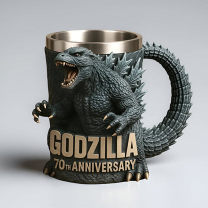Whimsical Creature Coffee Cup with Insulated Steel Interior