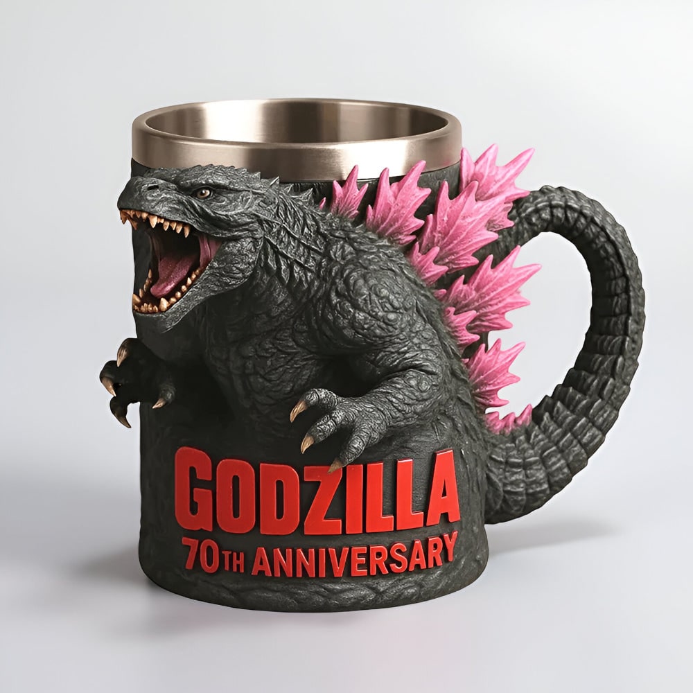 Whimsical Creature Coffee Cup with Insulated Steel Interior