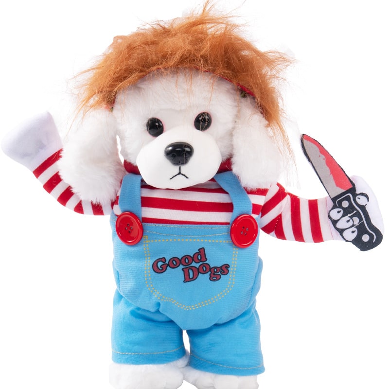 Playful Pet Outfit with Whimsical Holiday Themes and Easy Fit