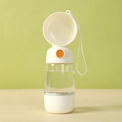 Portable Bottle for Pet Food and Water