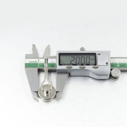 Revolutionary Rotating Magnetic Hook | No-Drill Wall Solution | 6–18 kg Load Capacity | Multi-Purpose Organizer