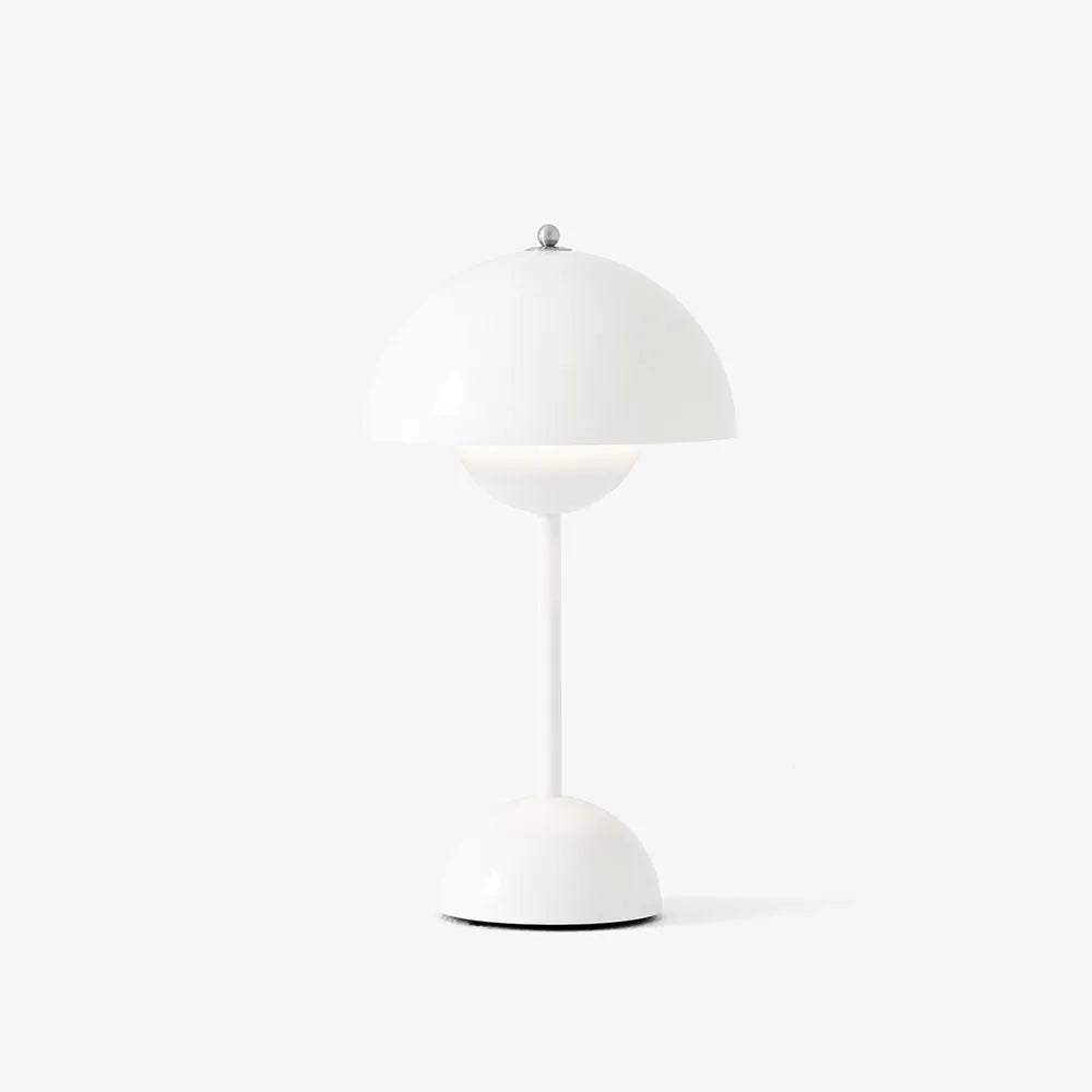 USB Rechargeable LED Table Lamp | 3-Level Dimming | Scandinavian Style