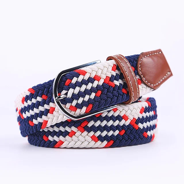 Stretchy Casual Belt Crafted from Elastic Fabric
