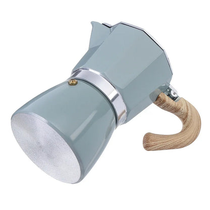 Classic Aluminium Espresso Maker for Stovetop & Outdoor Use