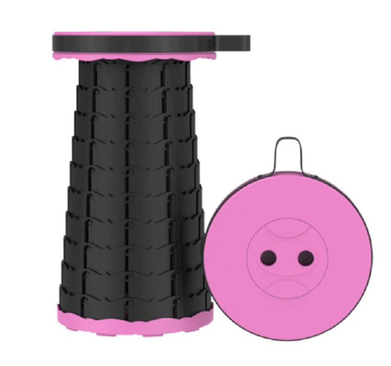 Folding Stool with Retractable Design – Enhanced Portability