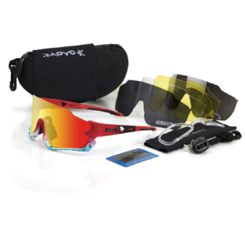 Motorcycle Sunglasses with Photochromic Lenses for Cycling