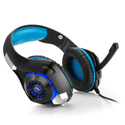Elite Gamer Headset with Mic & LED Lights – Wired Audio Excellence