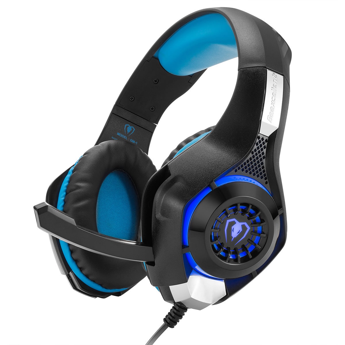 Elite Gamer Headset with Mic & LED Lights – Wired Audio Excellence