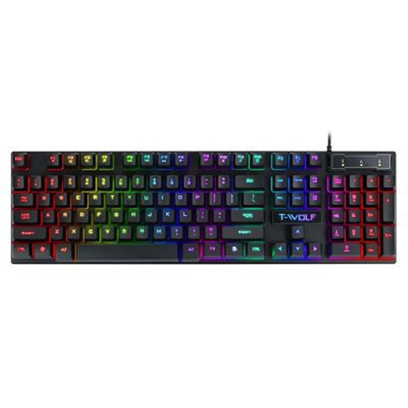 Ultimate Gaming Keyboard & Precision Mouse Set with RGB Glow