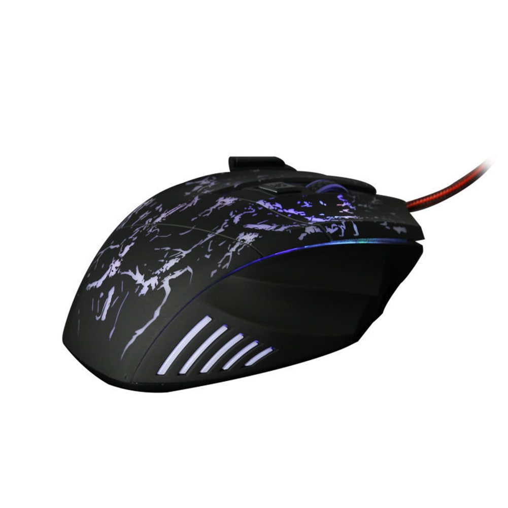 Precision Wired Gaming Mouse with Customizable RGB Lighting