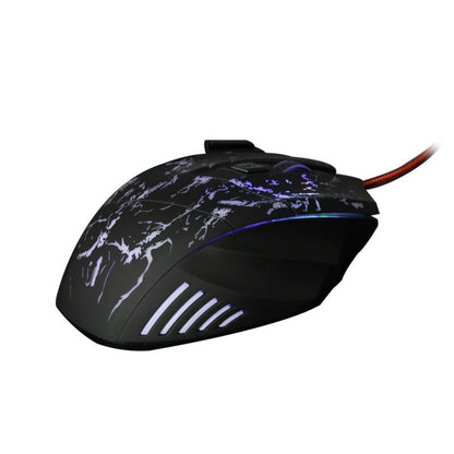 Precision Wired Gaming Mouse with Customizable RGB Lighting