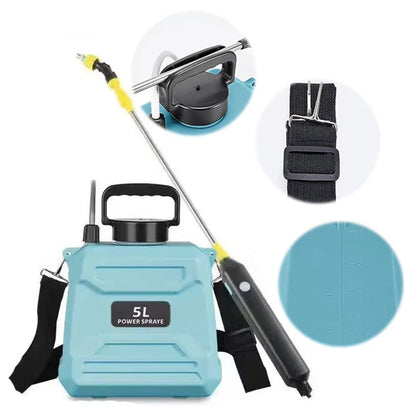 Electric Garden Sprayer for Plant Maintenance and Cleaning Automation