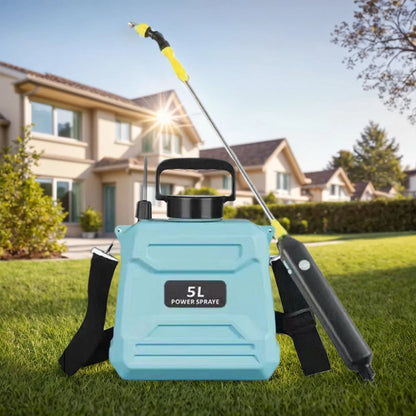 Electric Garden Sprayer for Plant Maintenance and Cleaning Automation