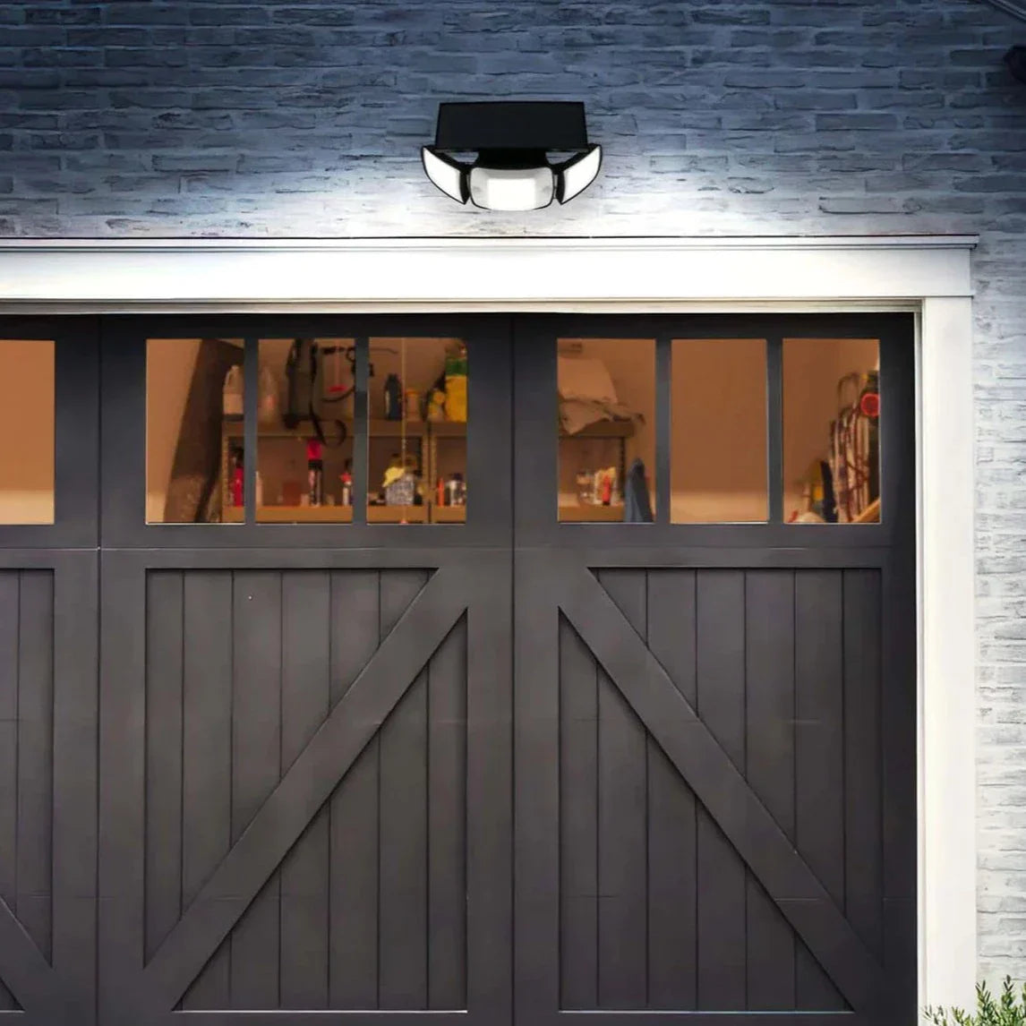 Triple LED Solar Wall Light – Illuminate Your Outdoor Space Efficiently