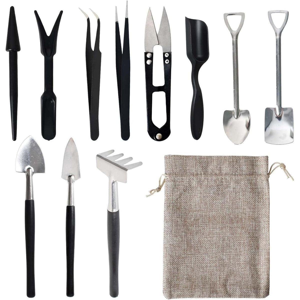 Essential Mini Gardening Kit for Succulents with Handy Pouch