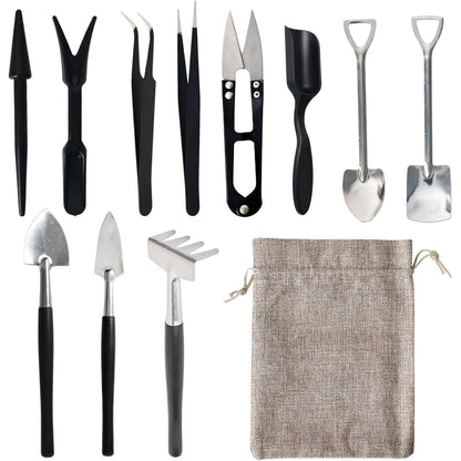 Essential Mini Gardening Kit for Succulents with Handy Pouch