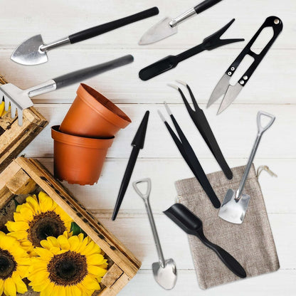 Essential Mini Gardening Kit for Succulents with Handy Pouch