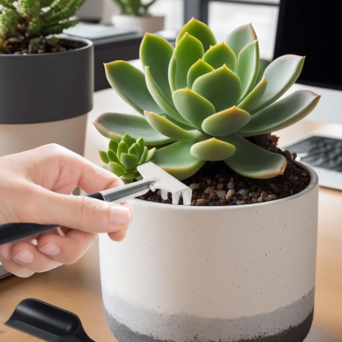 Essential Mini Gardening Kit for Succulents with Handy Pouch