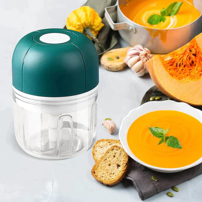 50% OFF | Electric Mini Garlic Chopper 250ml - Last Day Discount