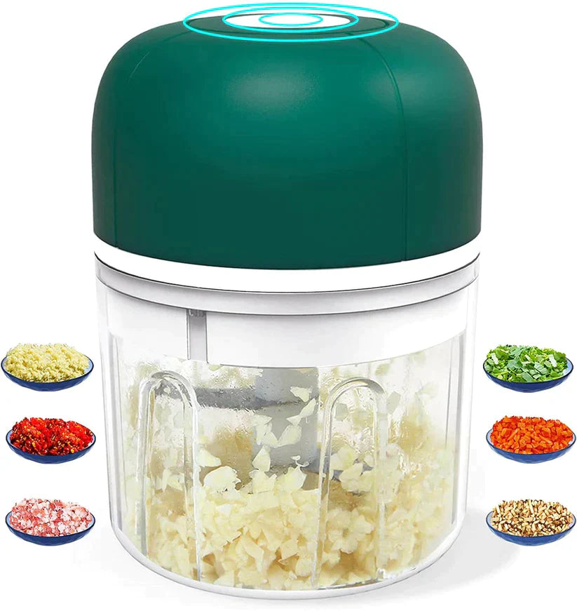 50% OFF | Electric Mini Garlic Chopper 250ml - Last Day Discount