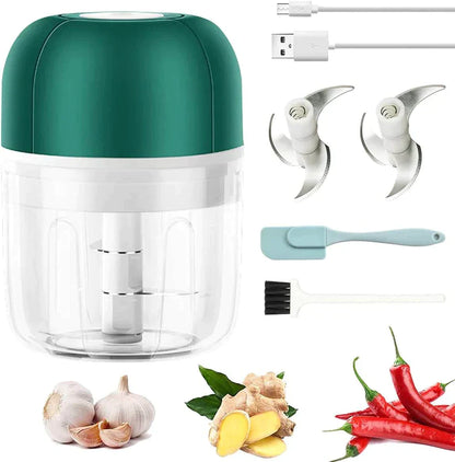 50% OFF | Electric Mini Garlic Chopper 250ml - Last Day Discount